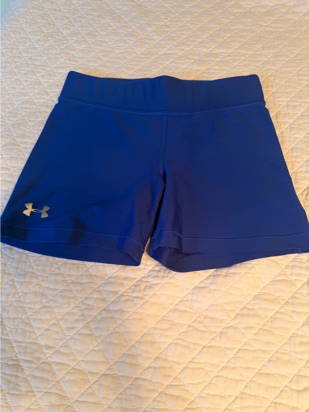 Under Armour Women's Blue Performance Athletic Shorts